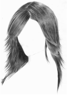 Desenho Realista - cabelo